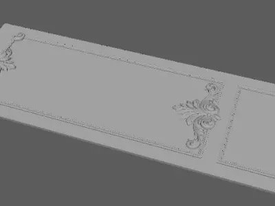 door for cnc 3D model