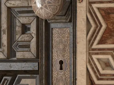 Old Cairo - Fatimid Facade 3D model