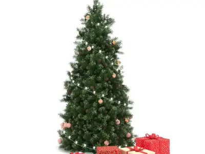 Christmas tree 3D model 13