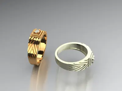 ring soliter  3D print model