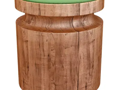 Turn Stool 3D model purchase