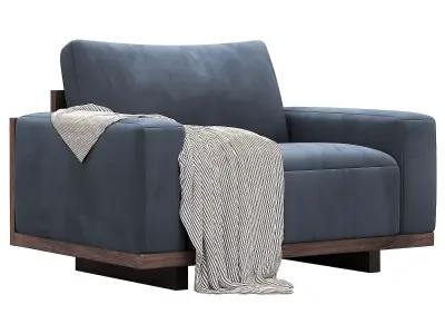 Goodall Sofa 135 By Arhauss 3D model