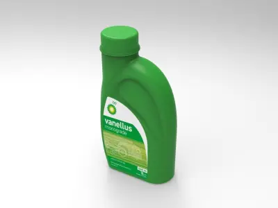 Bp Vanellus plastic oil Bottle 1L 3D print model