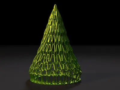Christmas tree 2 3D print model