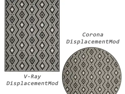 Rugs No 669 Low-poly 3D model
