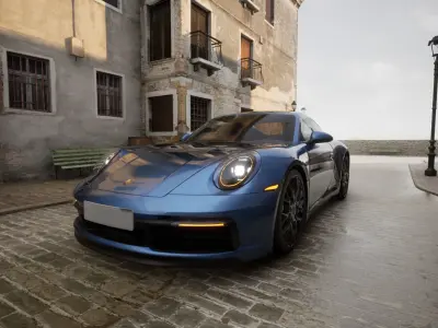 Porsche 911 Carrera S 2019 3D model