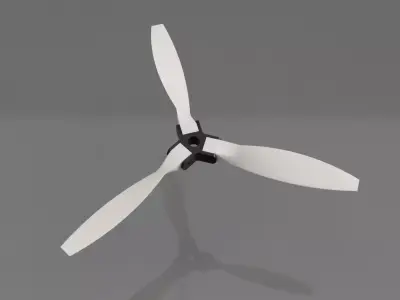  Foldable 3-Blade Propeller 8x4 Clark Y 3D print model
