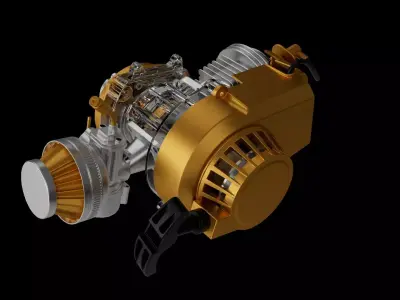 ENGINE FINAL ASSEMBLY 3D print model