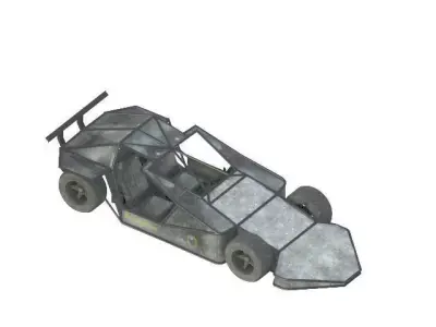 Ramp Car  Low-poly 3D model