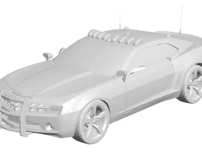 Car - camaro 3D print model