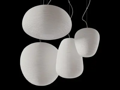 Afrali Rituals Pendant Lamp by Foscarini 3D model