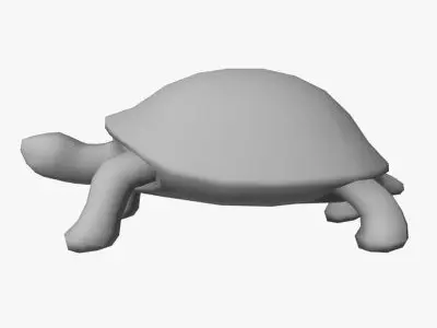 Low Poly Turtle Low-poly 3D model purchase