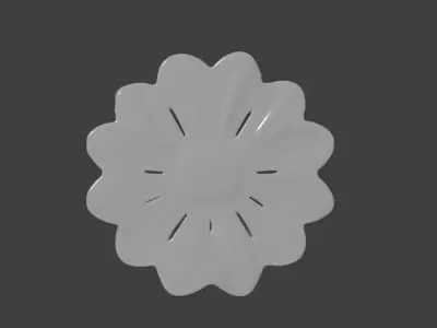 Pearl Center Daisy Ornament  3D print model