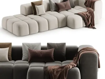 SHAMARA SOFA by Noho Home 3D model