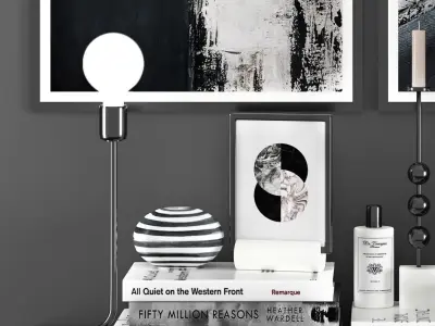 Decoration set 10 3D model