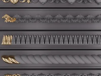 Trim Ornament 124 3D model