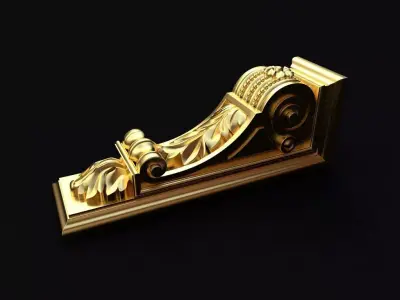 pilaster 3D model 3
