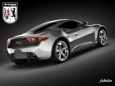Artega GT std mat 3D model