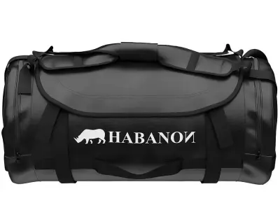 Waterproof gym bag 3D model
