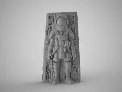 Astronot Gate Bibelot 3D print model
