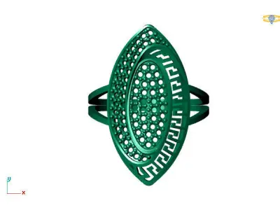Women Ring STL Womens Ring 3d models 3D print model 3D print model get