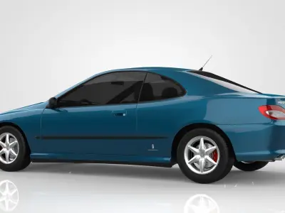 Peugeot 406 Coupe 3D model