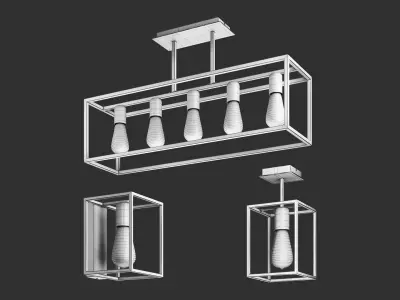 Nowodvorski CRATE lamp 3D model