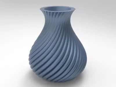 vase flower Free 3D print model