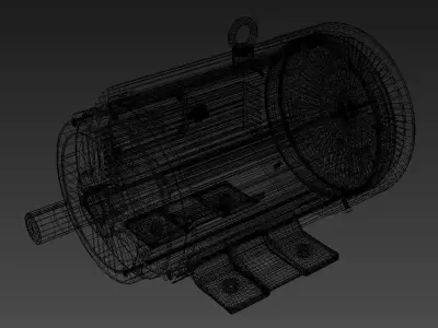Electric Motor 3D model