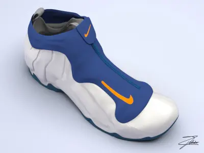 Nike air Flightposite 3D model