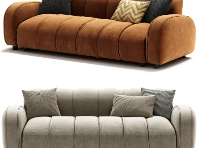 Renzo Sofa Lukas Ranch 3D model