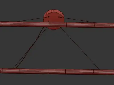 nuage pendant light  3D model