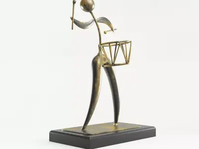 Decor Hand Drummer 3D model