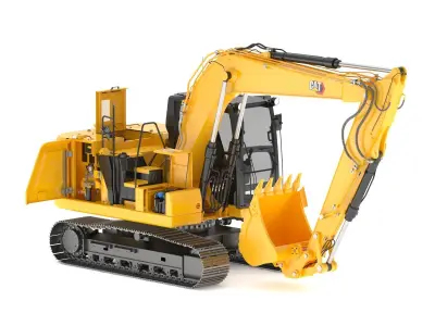 CAT 313GC Excavator 3D model