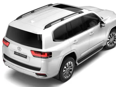 Toyota Land Cruiser 2022 3D model
