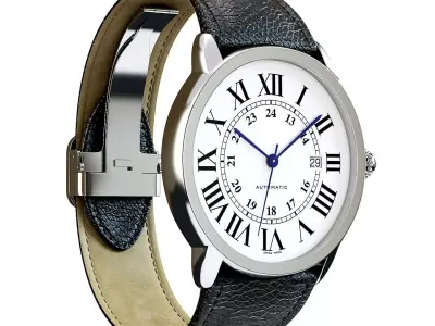 Luxury Wristwatch 01 3D model