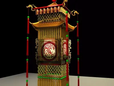 Chinese Royal Palace Lantern 3D model
