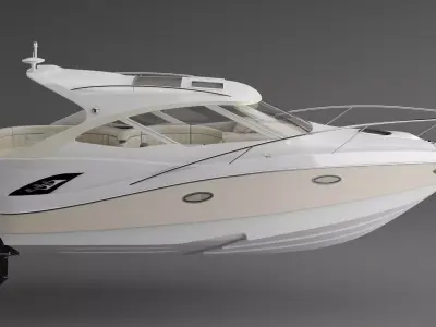 Seaboat 24ft Hardtop 3D model