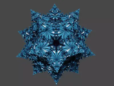 religion kaleidoscope decorative accessories 3D model