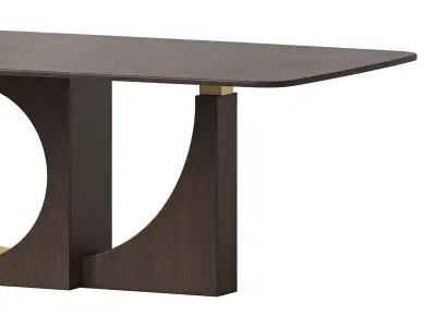 Dicey Dining Table 3D model
