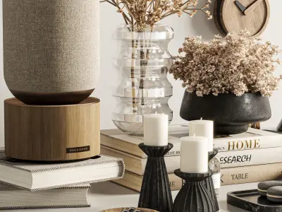 Decorative set 3D model