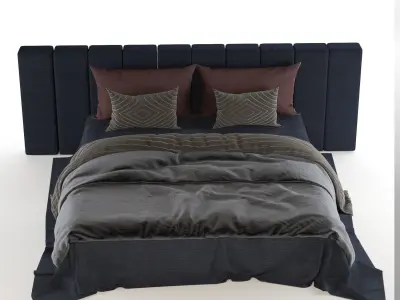 minimal and sport bed  3D model