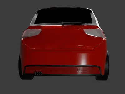 Audia A3 Sportback 2013 3D model