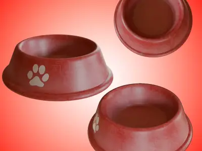 Dog Bowl 3D model
