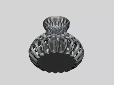 vase pot planter 3d print c14  3D print model