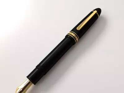 Fountain Pen 3D model