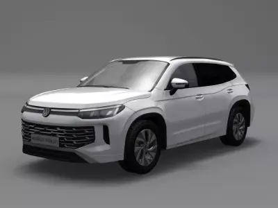 Volkswagen Tayron 2025 3D model