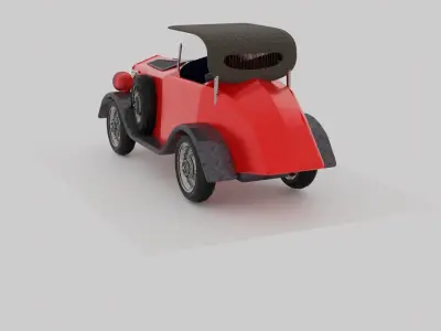 Antique Car 3D model 3