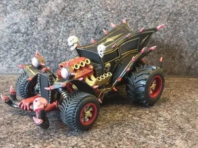 Road Rage RR-011 Mad Max style 3D printable models 3D print model