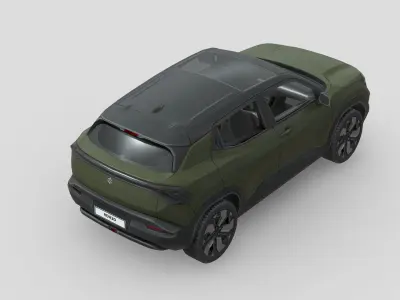 Suzuki E-Vitara 2025 Low-poly 3D model